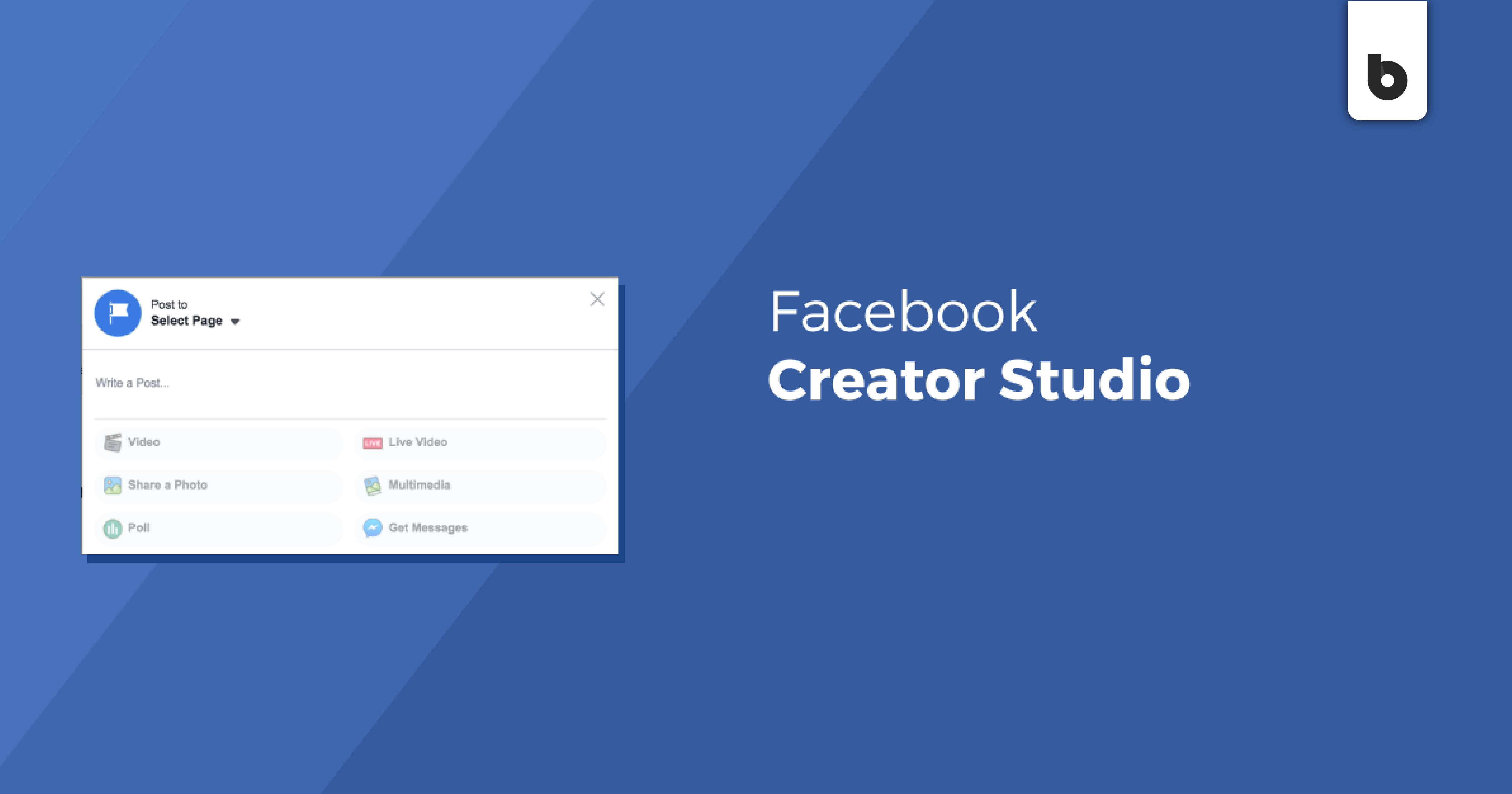 Why Should You Be Using Facebook Creator Studio? - Blackwood Creative