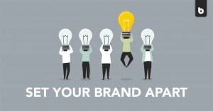 how to set your brand apart from the competition