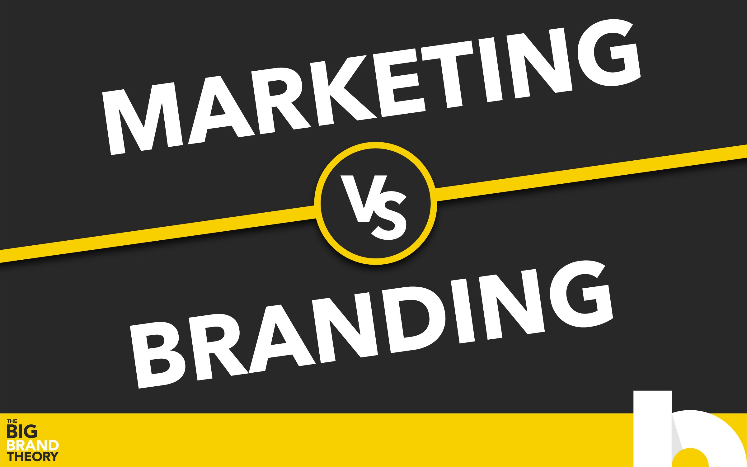 marketing vs branding cover graphic | Blackwood Creative
