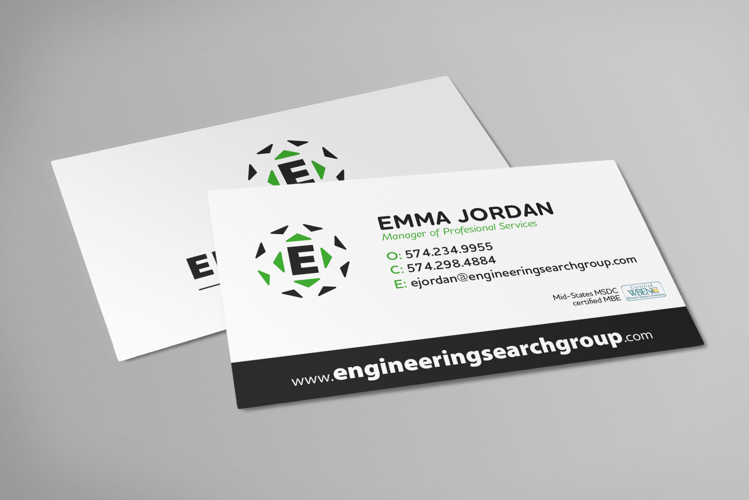 ESG Business Card Rebrand