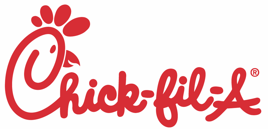 Red and white Chick-fil-A logo